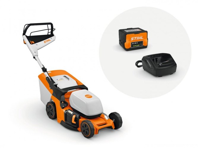 AKU Sekačka STIHL RMA 448.3 V SET