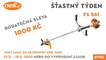 STIHL FS 561 - ŠŤASTNÝ TÝDEN na ChciPilu.cz