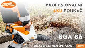 Profesionální, výkonný AKU foukač STIHL BGA 86 skladem za nejlepší cenu na trhu.