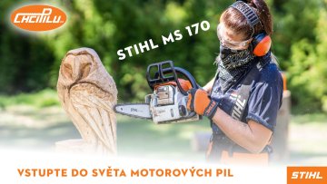 Motorová pila STIHL MS 170 - vstupte do světa STIHL!