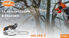 Speciální motorová pila jednoručka STIHL MS 194T skladem za nejlepší cenu na trhu.