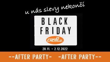 Black Friday na ChciPilu.cz nekončí !
