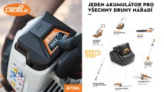 Poznejte kompaktní akumulátorový program STIHL AK