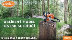 STIHL MS 180 - ukončení výroby