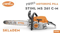 Výkonná profi motorová pila STIHL MS 261 C-M se systémem M-tronic - skladem