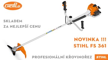 Novinka: Profesionální křovinořez STIHL FS 361 C-EM