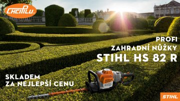 Profesionální benzínové zahradní nůžky STIHL HS 82 R skladem