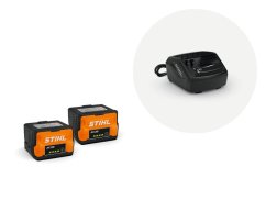 STARTER SET STIHL AK 20 PLUS (2x AK 20 + AL 101)