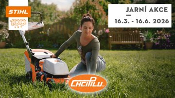 Jarní akce STIHL 2026 – akční ceny na motorové pily, křovinořezy a zahradní techniku