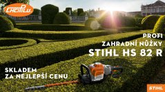 Profesionální benzínové zahradní nůžky STIHL HS 82 R skladem