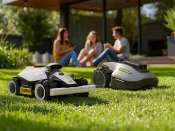 Robotické sekačky MAMMOTION - Doba práce na nabití - Až 190 min.