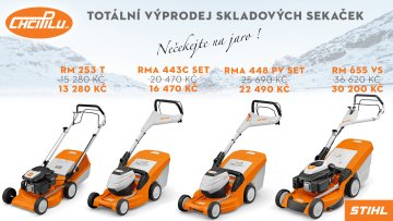 Totální výprodej sekaček STIHL