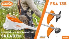 Novinka - Nejvýkonnější AKU křovinořez STIHL FSA 135