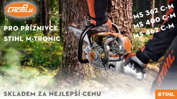 Profesionální motorové pily se systémem STIHL M-TRONIC - SKLADEM