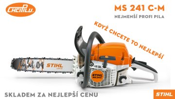 Nejmenší profi pila STIHL MS 241 C-M skladem!