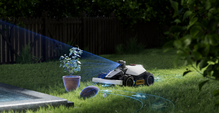 Robotická sekačka MAMMOTION LUBA mini AWD LiDAR 1500