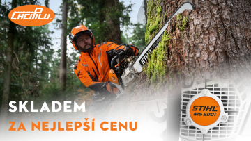 Motorová pila STIHL MS 500i pro profi použití opět skladem