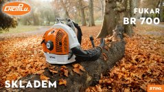 Nejsilnější benzínový foukač STIHL BR 700 - skladem a za nejlepší cenu!
