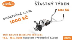 STIHL MM56 - ŠŤASTNÝ TÝDEN na ChciPilu.cz