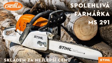 Motorová pila z farmářské řady STIHL MS 291 opět skladem !
