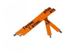 Šle s kovovými sponami STIHL - oranžové