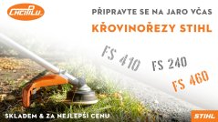 Křovinořezy STIHL skladem - připravte se na jaro!