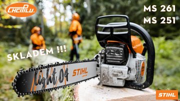 Nejpopulárnější pily STIHL MS 251 a MS 261 skladem za nejlepší cenu