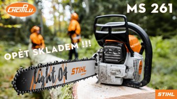 Profesionální motorová pila STIHL MS 261 skladem!
