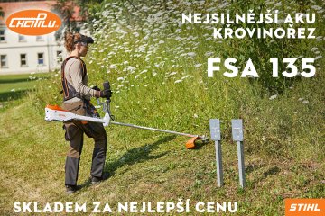 STIHL FSA 135 - AKU křovinořez skladem