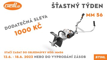 STIHL MM56 - ŠŤASTNÝ TÝDEN na ChciPilu.cz