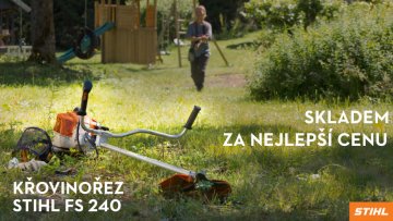 Křovinořez STIHL FS 240 skladem a stále za akční cenu