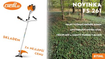 NOVINKA: Výkonný křovinořez STIHL FS 261