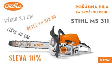 Výkonná motorová pila STIHL MS 311 za nejlepší cenu!