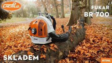 Nejsilnější benzínový foukač STIHL BR 700 - skladem a za nejlepší cenu!