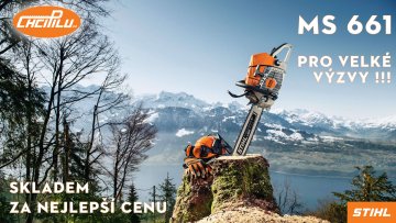 To nejlepší nejen pro podélné řezání - STIHL MS 661