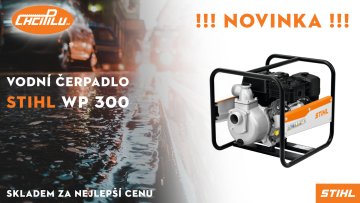 Novinka - vodní čerpadlo STIHL WP 300