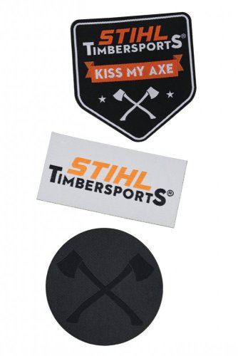 Silikonové nálepky STIHL TIMBERSPORTS® 3 KS