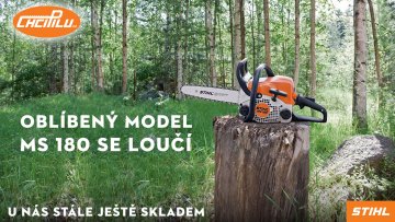 STIHL MS 180 - ukončení výroby